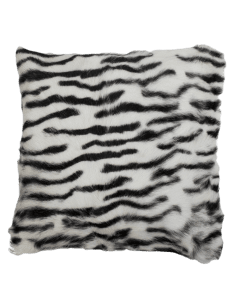 cushion goat zebra 40x40cm (capra aegagrus hircus)