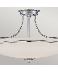 Griffin 4 Light Semi-Flush 