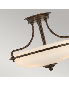 Griffin 3 Light Semi-Flush