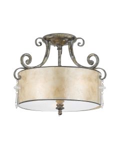 Kendra 3 Light Semi-Flush Light