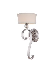 Madison Manor 1 Light Wall Light - Imperial Silver