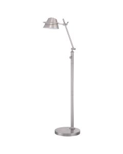 Spencer LED Floor Lamp in Brushed Nickel