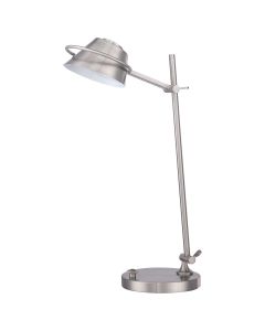 Spencer LED Table Lamp in Brushed Nickel