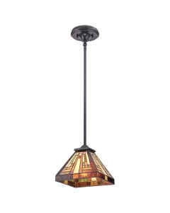 Stephen 1 Light Rod Hung Mini Pendant