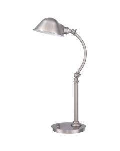 Thompson LED Table Lamp in Brushed Nickel