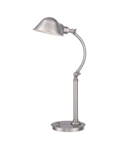 Thompson LED Table Lamp in Brushed Nickel