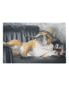 doormat humour english bulldog 75x50cm