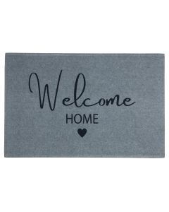 doormat welcome home grey 75x50cm