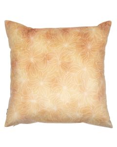 handmade cushion fleury bird yellow 45x45cm