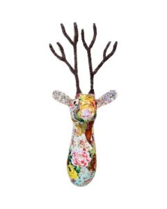 handmade wallhead fleury deer