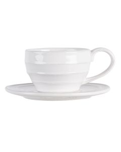 Cup and saucer 14x10x6 cm / ? 16x1 cm / 200 ml - pcs     