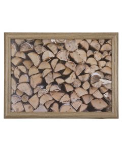 laptray fireplace wood 43cm