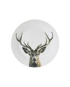 plate red deer 19cm