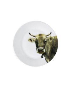 plate swiss cow 19cm