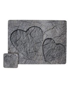 coaster trunk trea grey hearts 10x10cm (6)