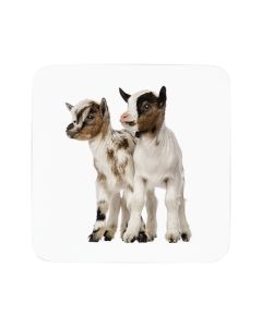 coaster dwarf goat 10x10cm (6)