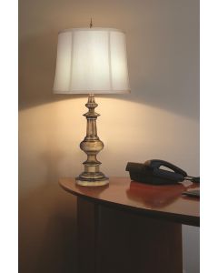 Washington 1 Light Table Lamp - Antique Brass