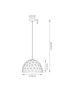 DIAMENT M CZARNY/Zďż˝OTY