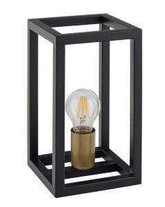 VIGO lampka czarny/zďż˝oty