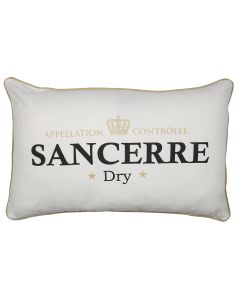 cushion wine sancerre white 40x60cm
