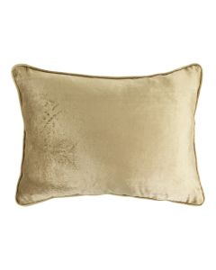 half cushion velvet gold 35x45cm