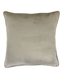 cushion velvet beige 45x45cm