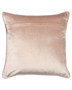 cushion velvet blush pink 45x45cm