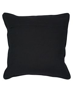cushion velvet black tiger 45x45cm