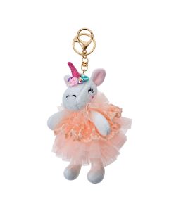 Key chain unicorn orange - pcs