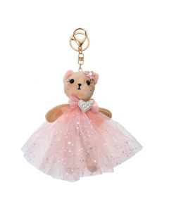 Key chain bear pink - pcs