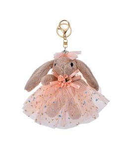 Key chain rabbit orange - pcs