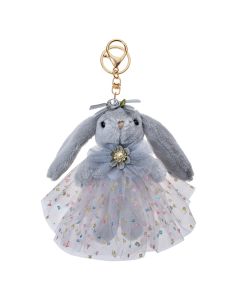 Key chain rabbit grey - pcs