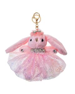 Key chain rabbit pink - pcs