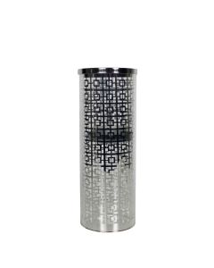 wind light cylinder silver greek medium 25cm