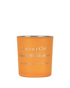wind light glass harbour club orange small 8cm