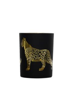 wind light glass jaguar black medium 10cm
