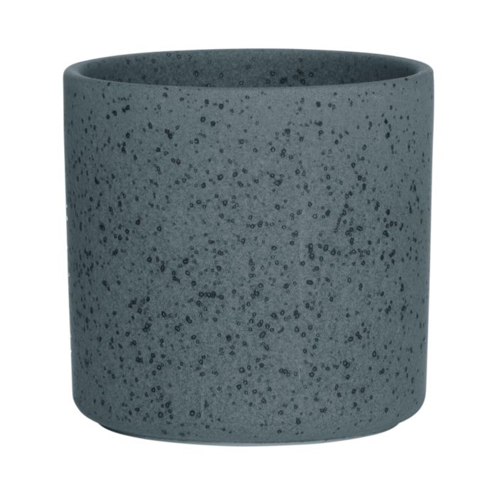 Cylinder Planter Ceramic black h15 d15