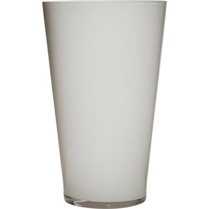 Conical Vase white h40 d25 (cc)
