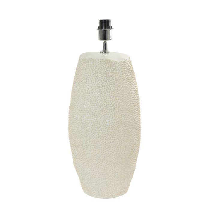 Lamp base Ø34,5x59 cm KYARA ceramics cream