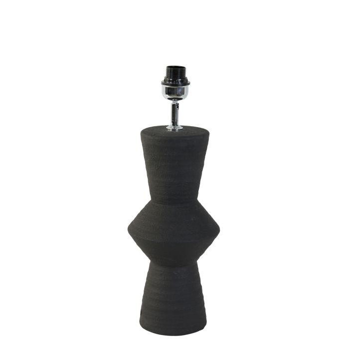 Lamp base Ø18,5x51 cm AYLA ceramics black