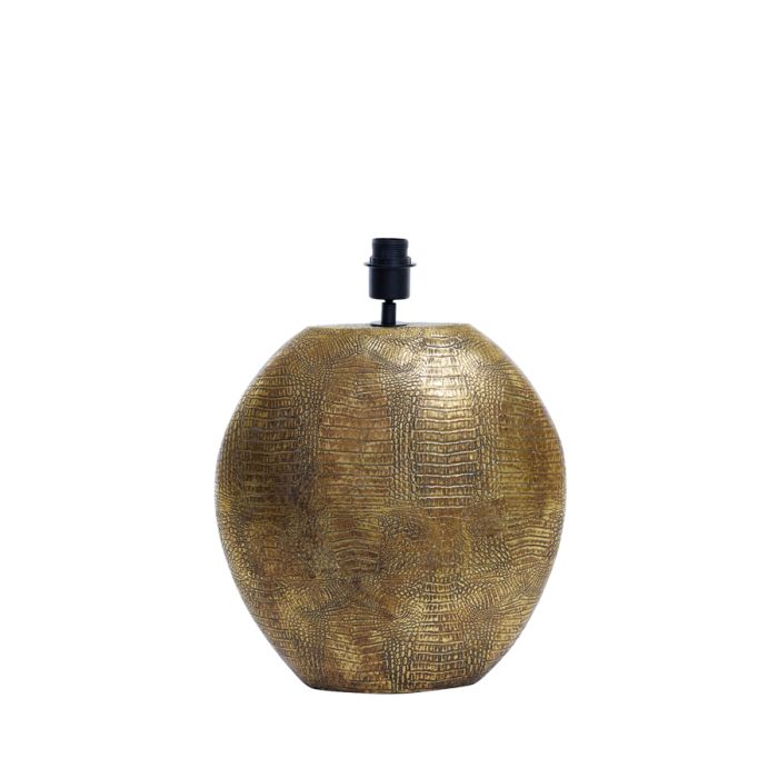 Lamp base 28x12x39 cm SKELD antique bronze