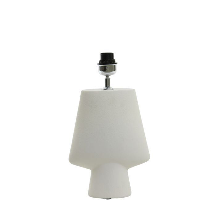 Lamp base 23x13x40 cm CIARA ceramics cream