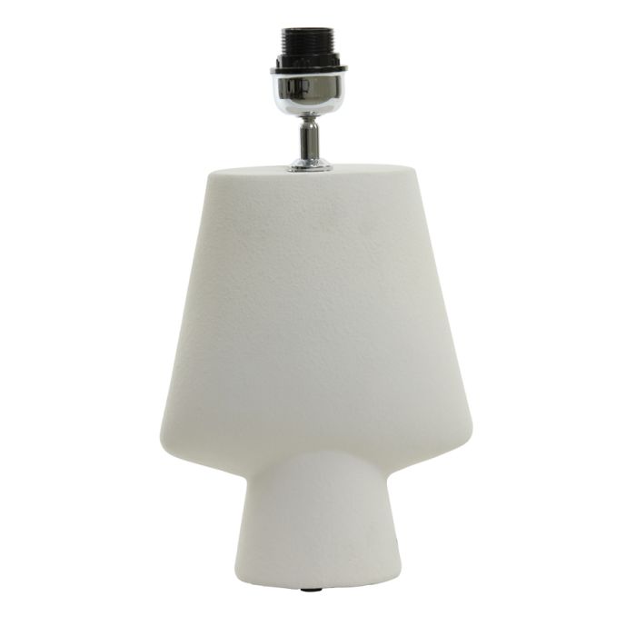 Lamp base 29,5x16x51,5 cm CIARA ceramics cream