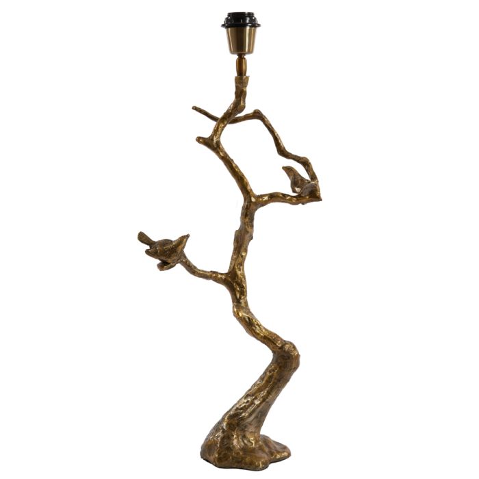 Lamp base 26x18x62 cm BIRD antique bronze