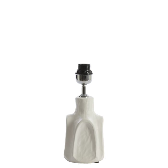 Lamp base Ø20,5x37 cm AMADE ceramics matt cream
