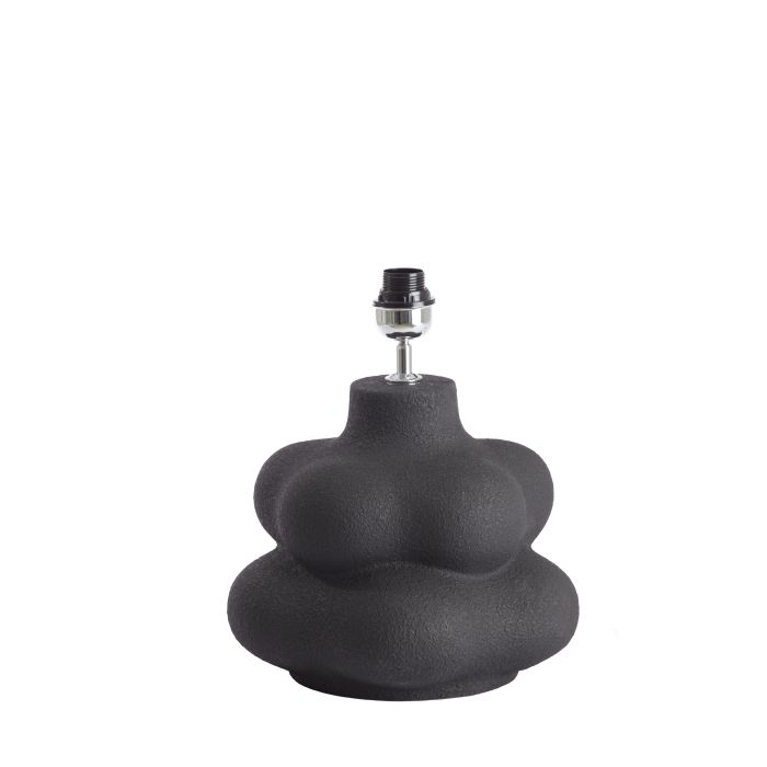 Lamp base Ø30,5x38 cm CARILO ceramics matt black