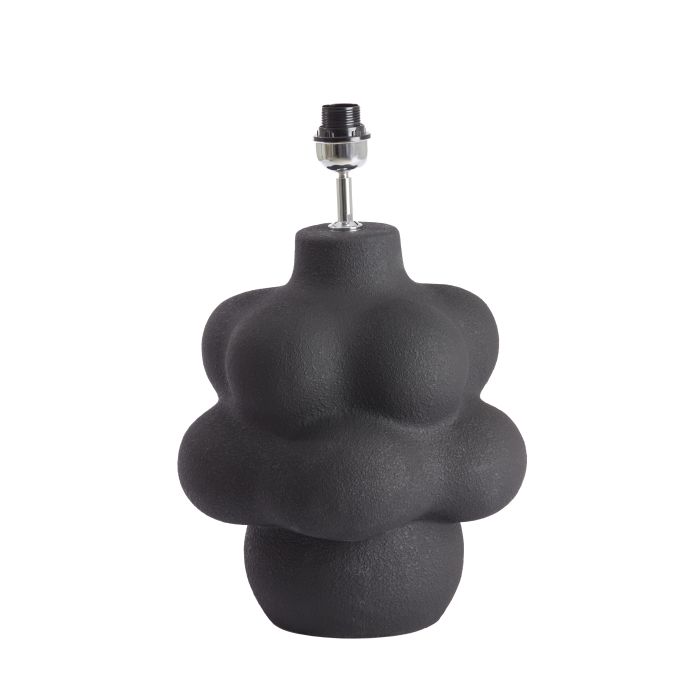 Lamp base Ø33x50 cm CARILO ceramics matt black