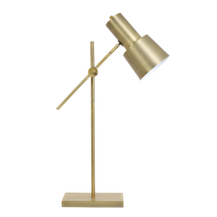 Desk lamp 25x15x68-82 cm PRESTON antique bronze