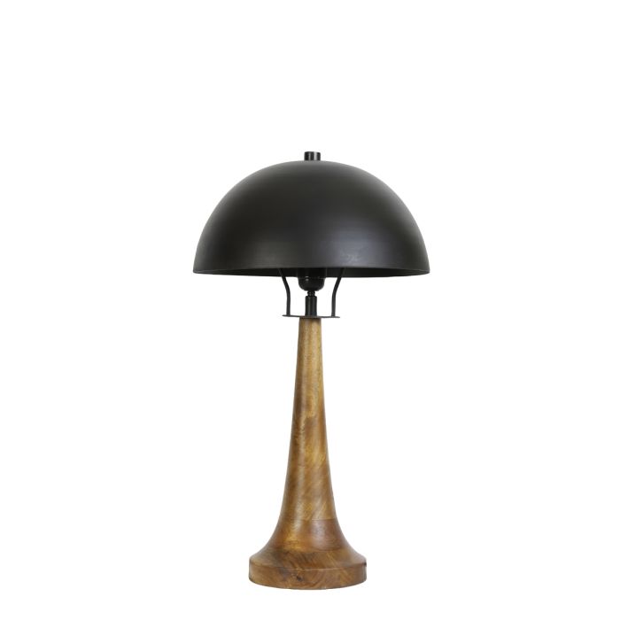 Table lamp Ø30x60 cm JOVANY wood oil+black
