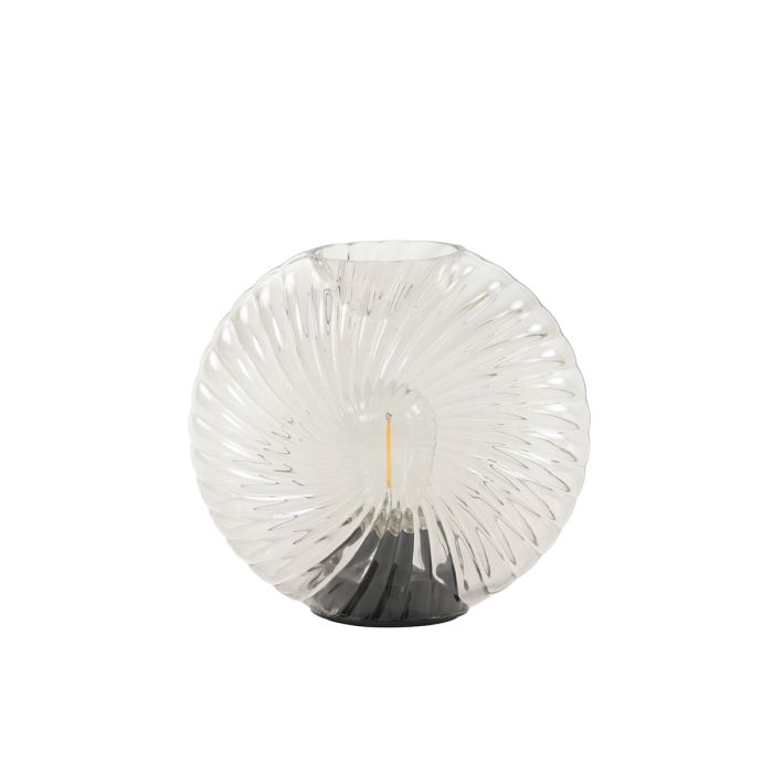 D - Table lamp LED 16,5x7x16,5 cm MILADO glass sand